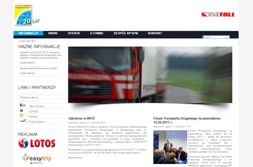 strona